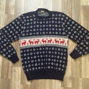 Vintage Men's Drummond Reindeer Knit Sweater